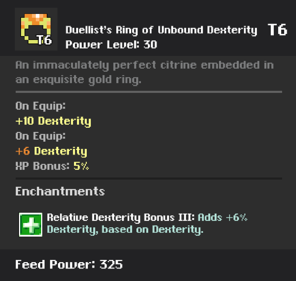 Ring of Unbound Dexterity