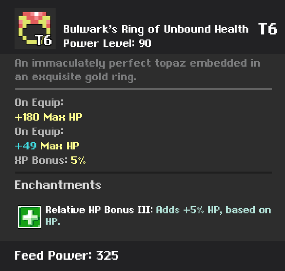 Ring of Unbound Health